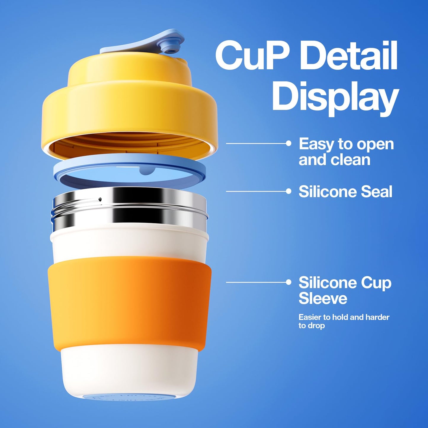 CHAKO LAB Insulated Travel Coffee Mug