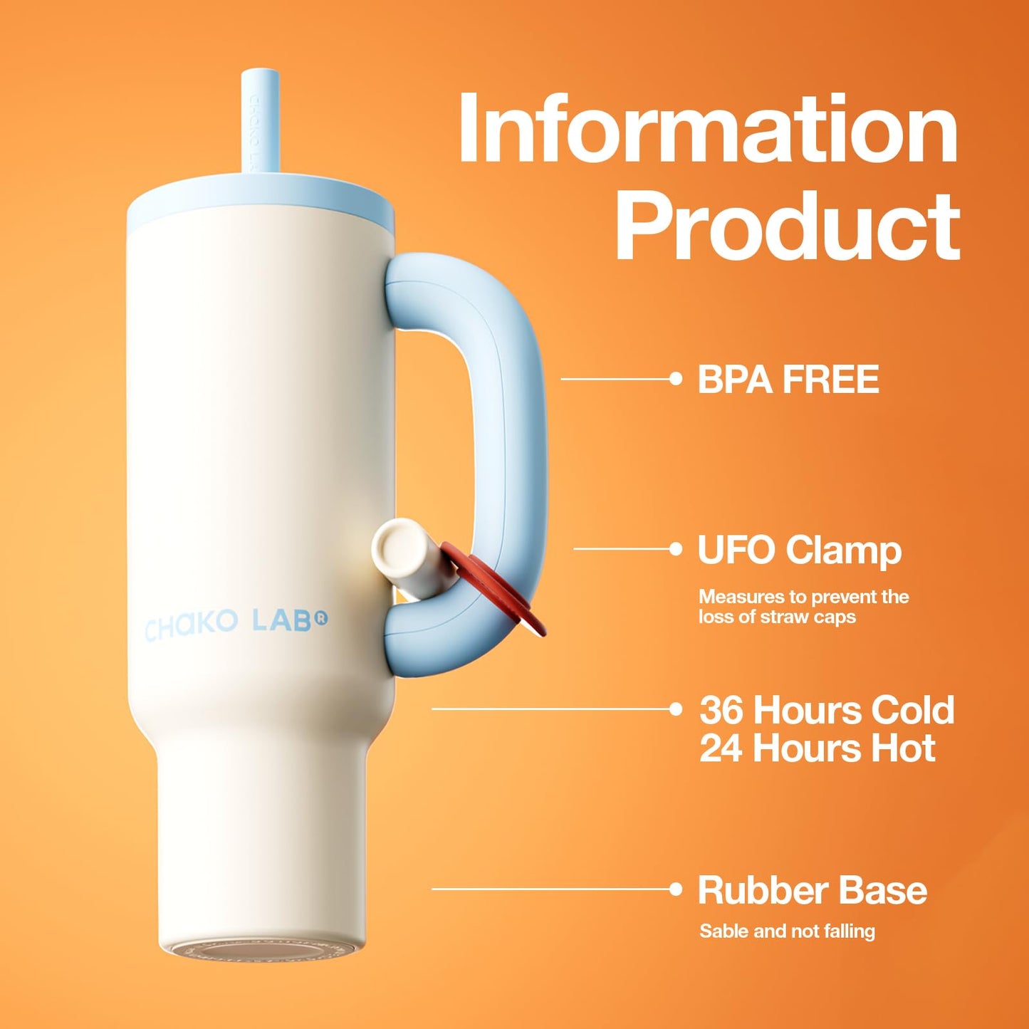 CHAKO LAB Insulated Stainless Steel Tumbler
