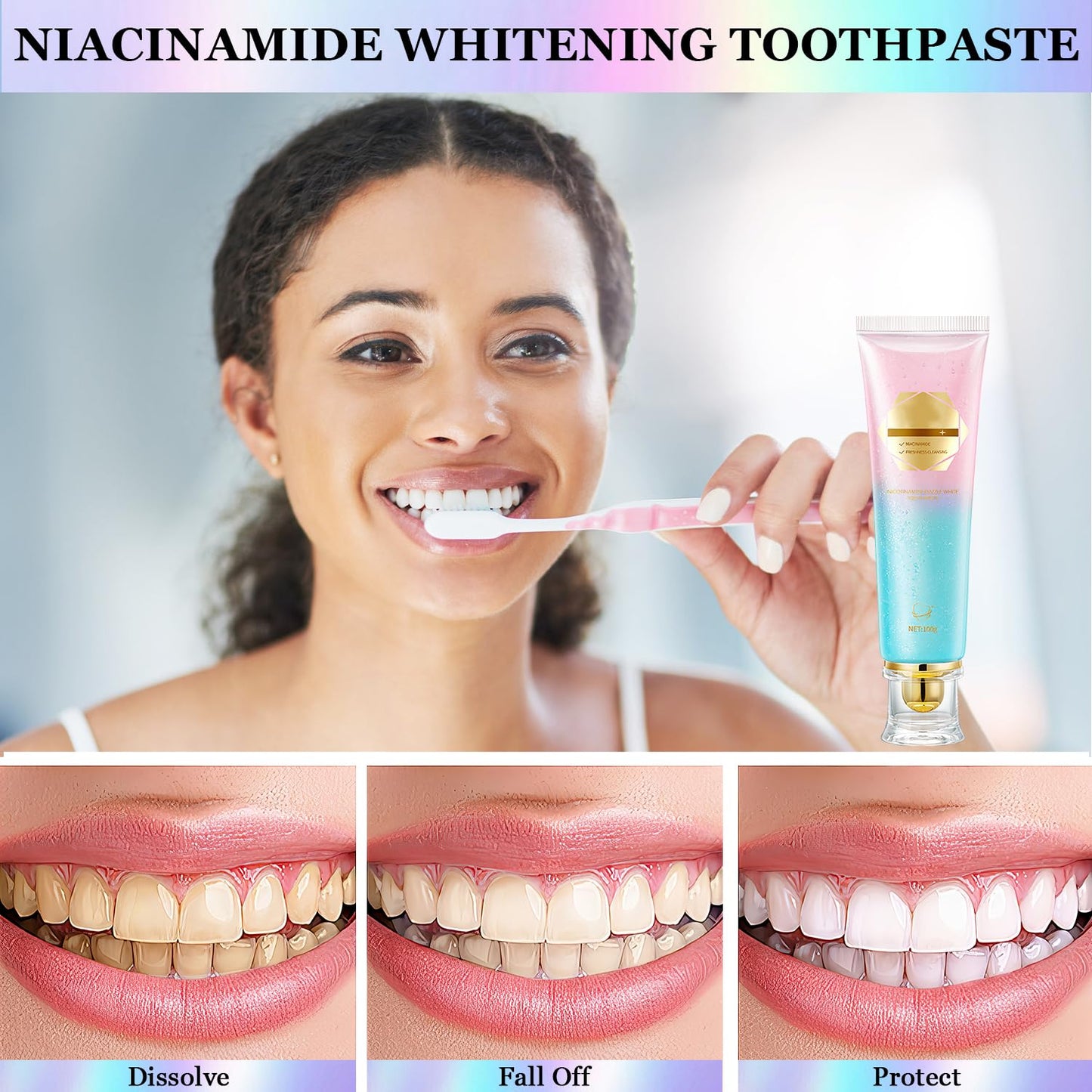 Radiant White Toothpaste - 2PC