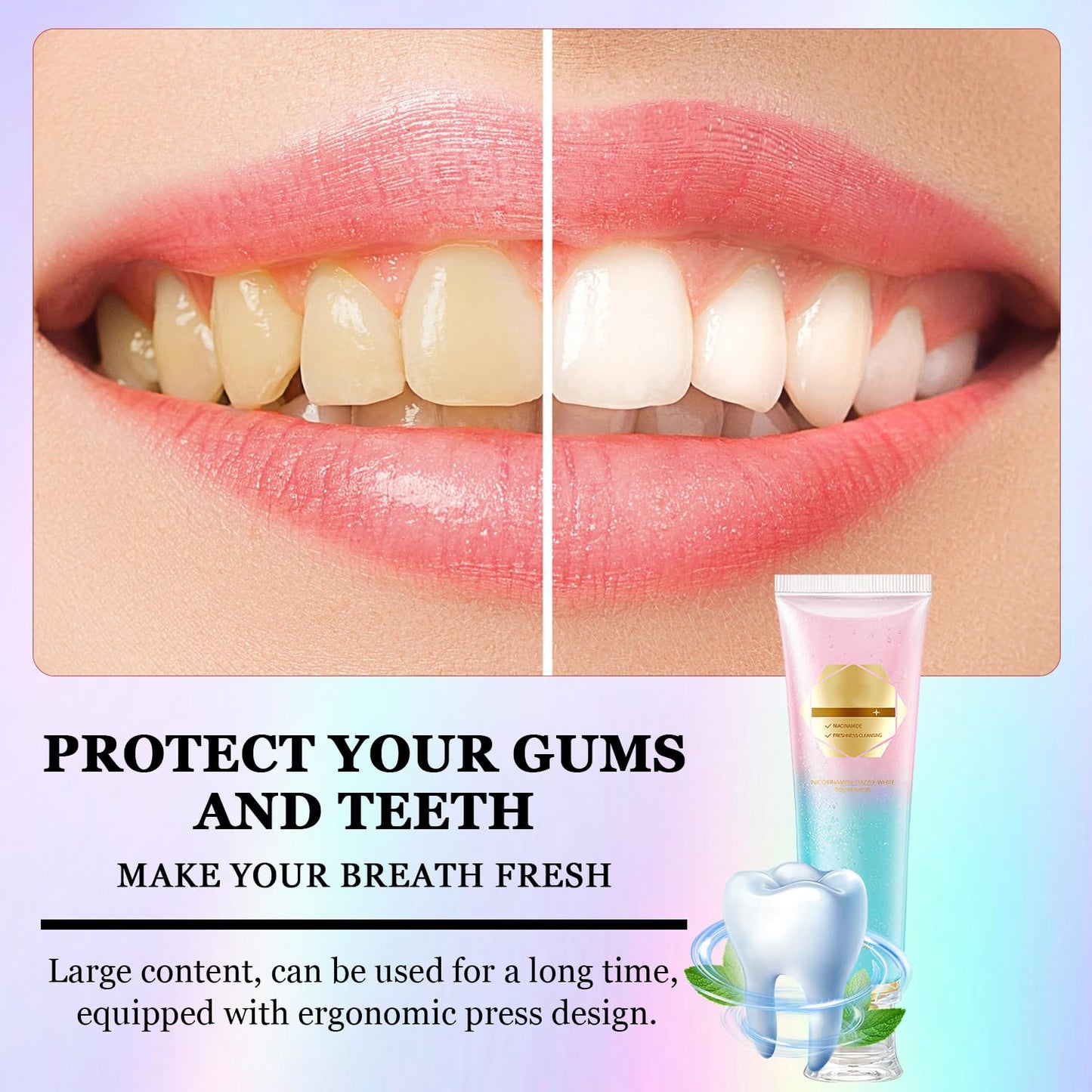 Radiant White Toothpaste - 2PC